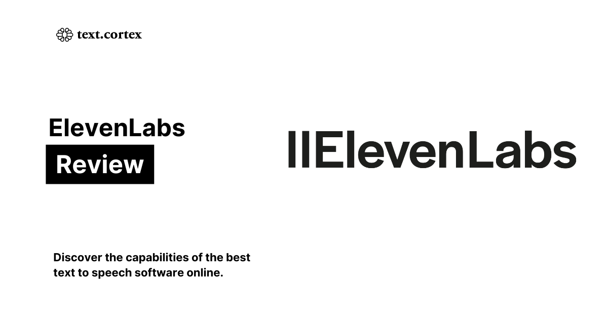 ElevenLabs Review (Text to Speech, AI Voice Changer and more)