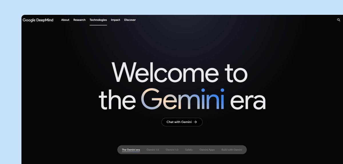 gemini-홈페이지