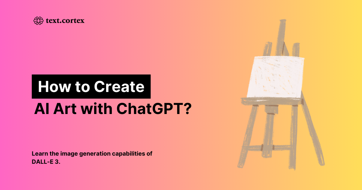 ChatGPT로 AI 아트를 만드는 방법? (DALL-E 3)