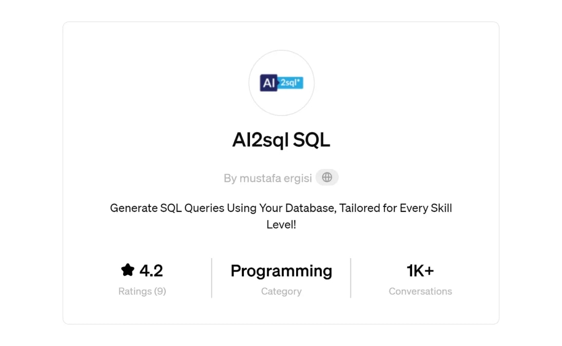 AI2SQL (영문)
