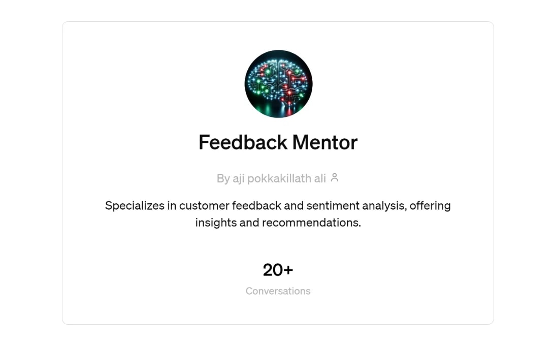 mentor de feedback